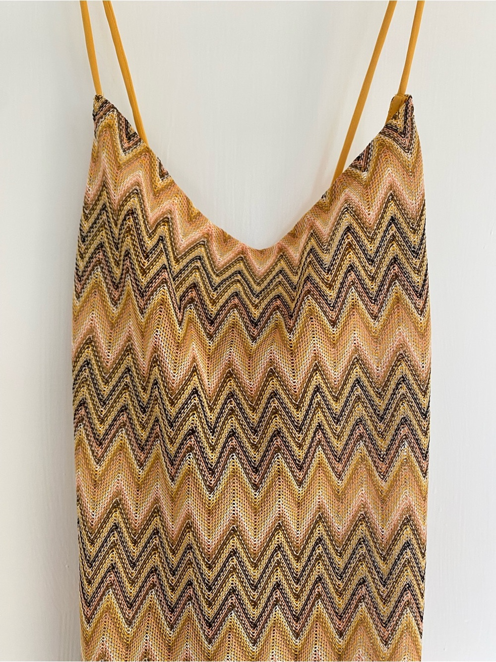 Mango Geometric Knit Maxi Dress - Picture 5 of 6
